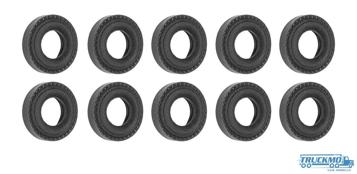 Kibri rubber tyres 10 pieces 8425