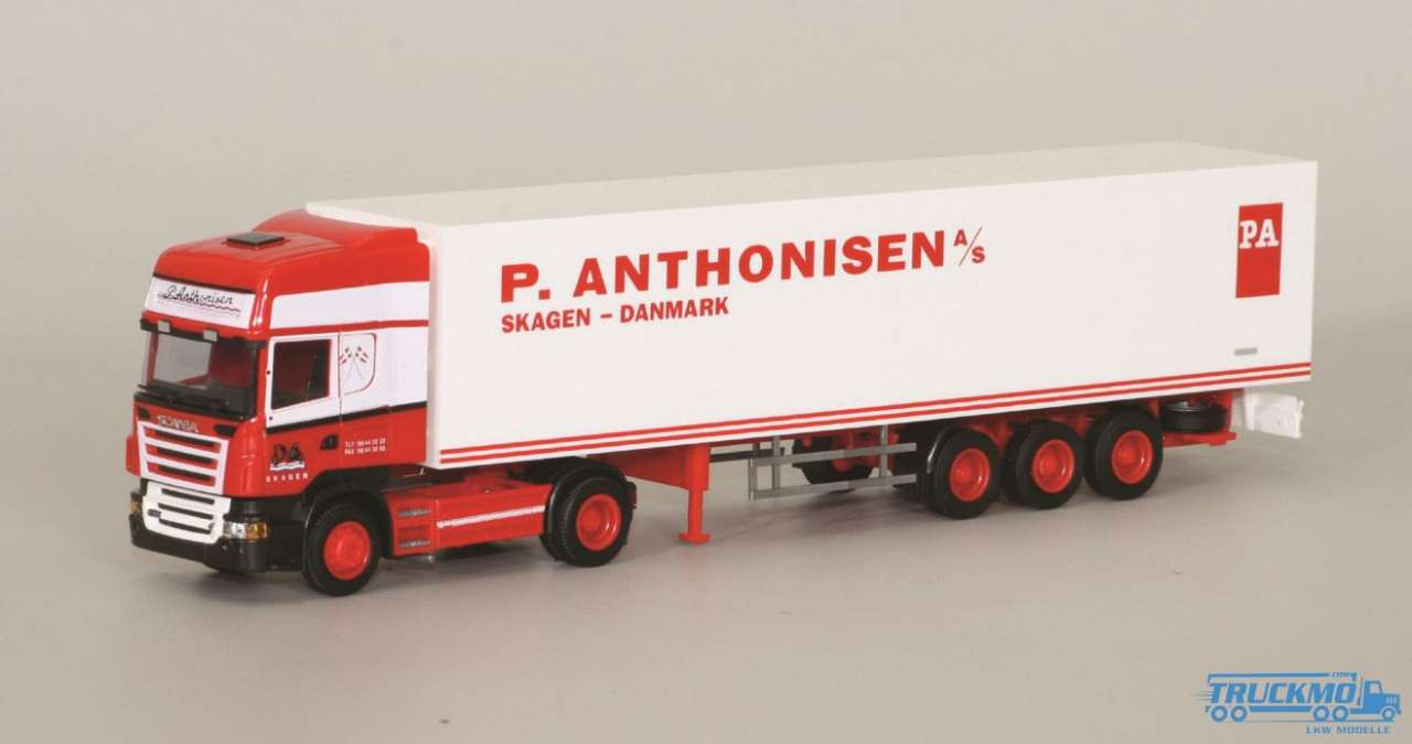 AWM Anthonisen Scania R Topline Aerop refrigerated box semitrailer 53449