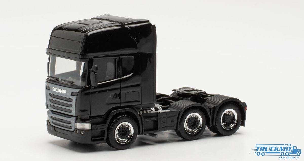 Herpa Scania R13 Topline 3-axle black 951678