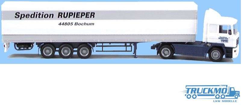 AWM Rupieper MAN F 2000 Flatbed semitrailer 70053