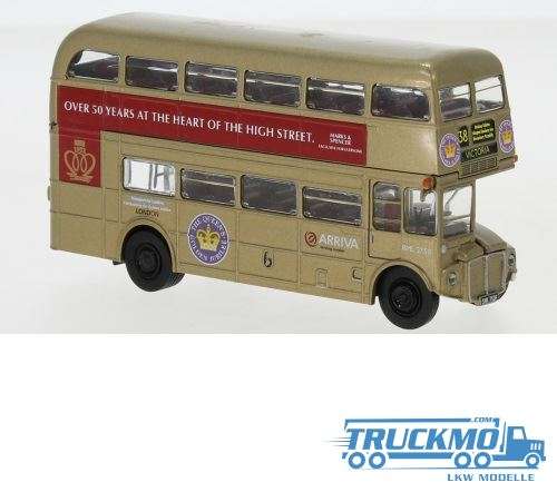 Brekina Marks&amp;Spencer AEC Routemaster Golden Jubilee 50. Jahrestag Queen Elisabeth 2002 61106
