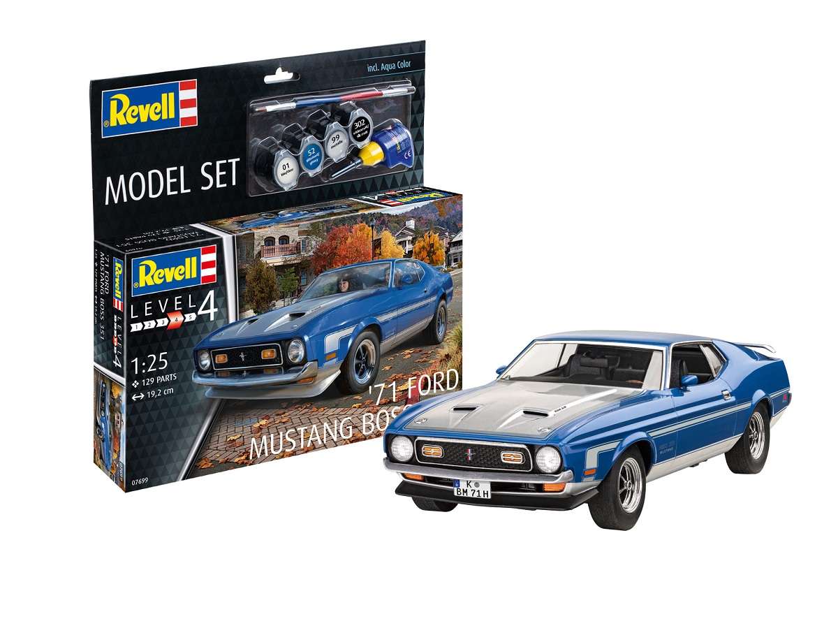 Revell Model Set 71 Mustang Boss 351 67699