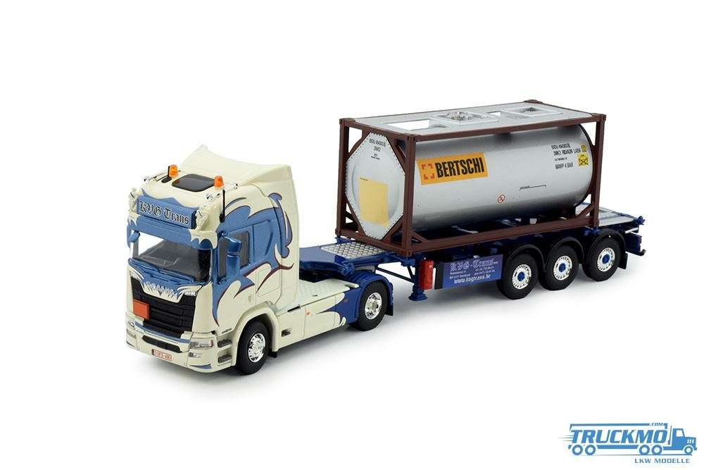 Tekno KGV Trans + Bertschi Scania Containersattelzug 84051