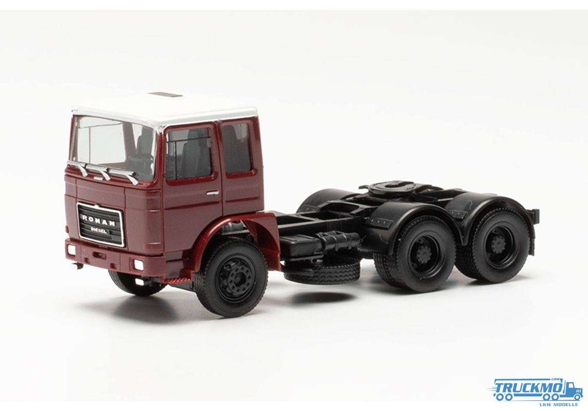 Herpa Roman Diesel Tractor 3axle wine red 310567-003
