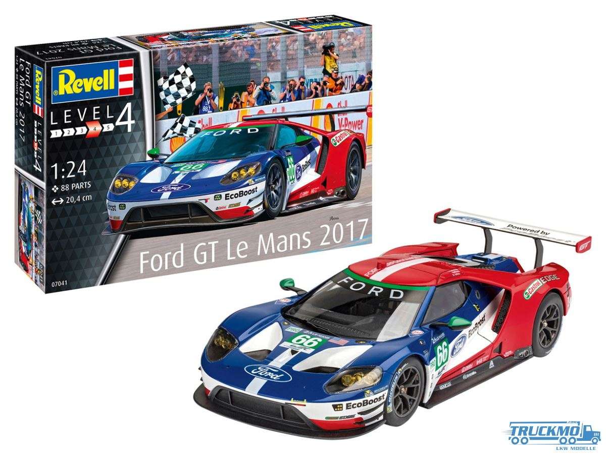 Revell Autos Ford GT Le Mans 2017 1:24 07041