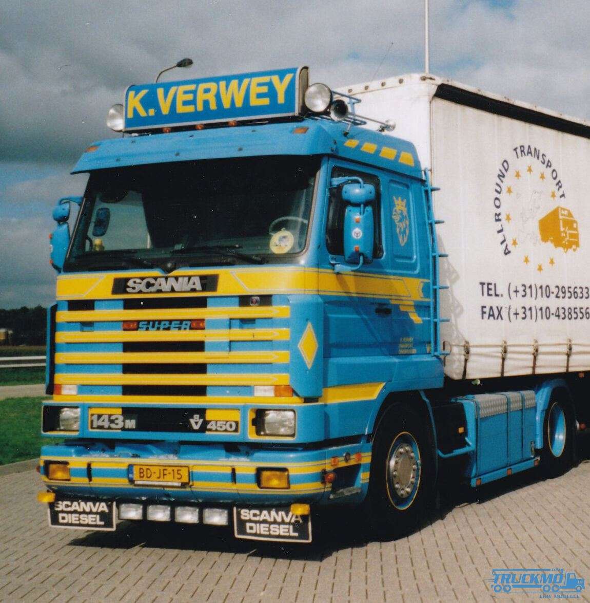 WSI K. Verweij Scania 3 Series Streamline 4x2 01-4133