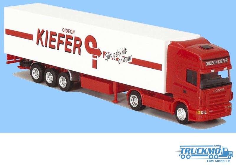 AWM Kiefer Scania R Topline Aerop Refrigerated box semitrailer 73620