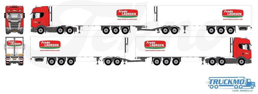 Tekno Frode Laursen Scania Next Gen S-Serie Highline HCT-Reefer Combination 86278