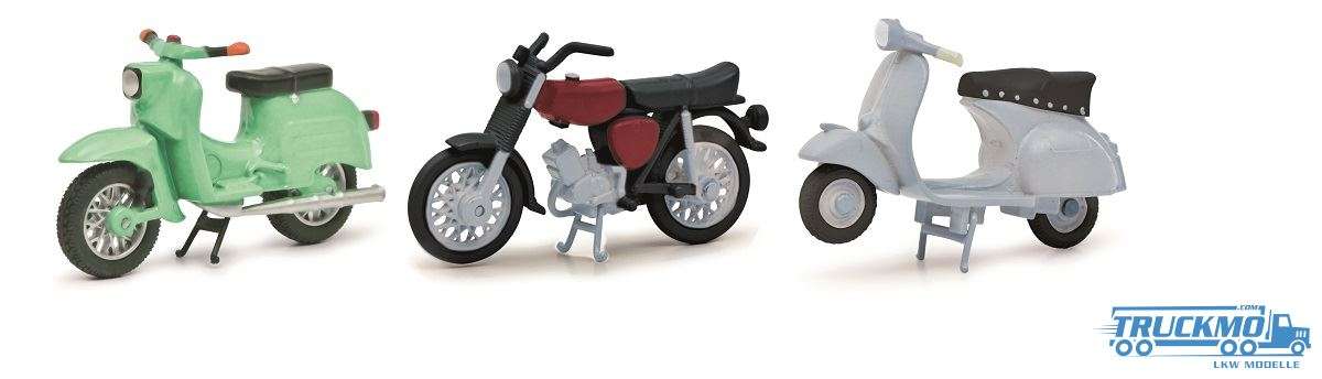 Schuco Set with 3 Motorcycles 2021 450380200