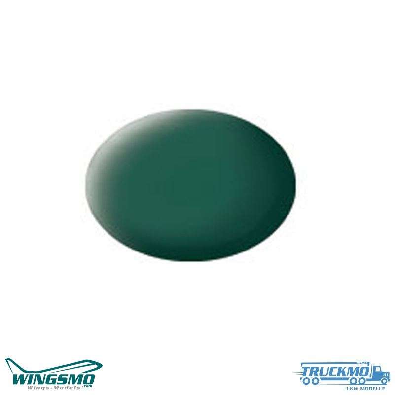 Revell model paints Aqua Color sea green matt 18ml RAL 6028 36148