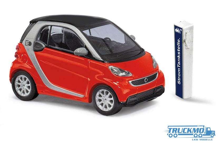 Busch Smart Fortwo electric red 46226
