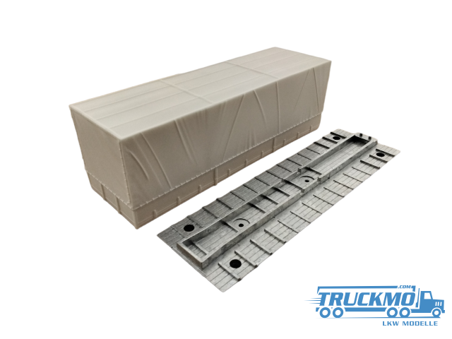 Tekno Parts swedish box rigid truck 8,20m 84551