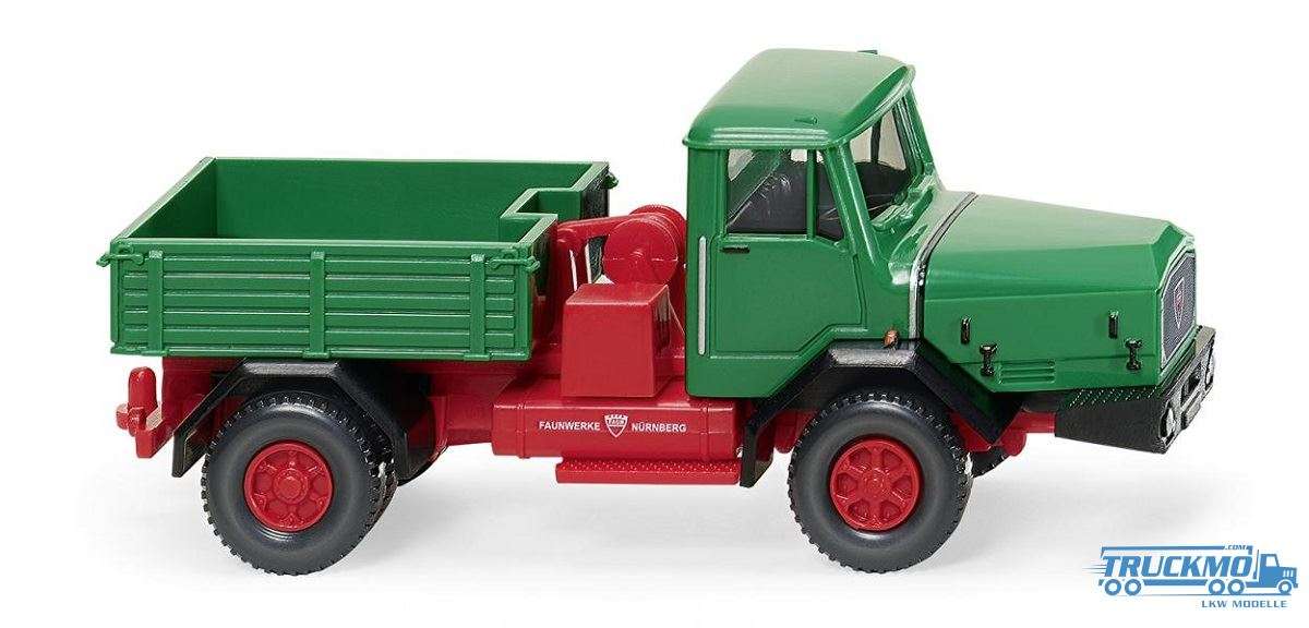 Wiking Faun heavy duty tractor mint green 049302