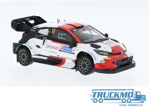IXO Models Rally Estland Toyota GR Yaris 2022 No.18 T. Katsuta A. Johnston IXORAM861.22