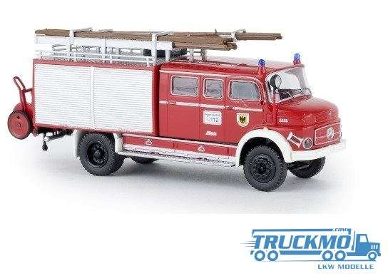 Brekina fire brigade Dortmund Mercedes Benz LAF 1113 fire truck 94710