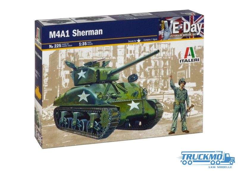 Italeri Sherman M4A1 0225