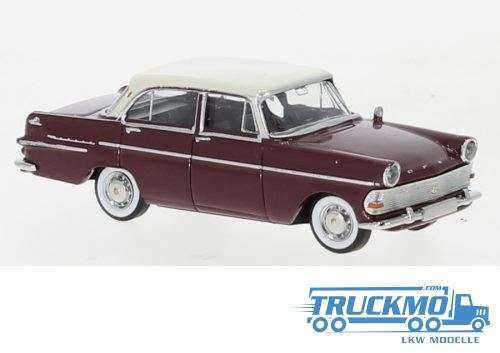 Brekina Opel P2 dunkelrot hellbeige 1960 20135