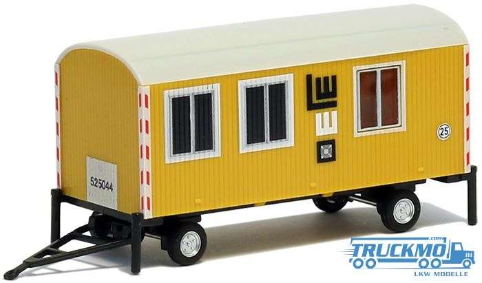 Herpa Leonhard Weiss construction trailer 940665