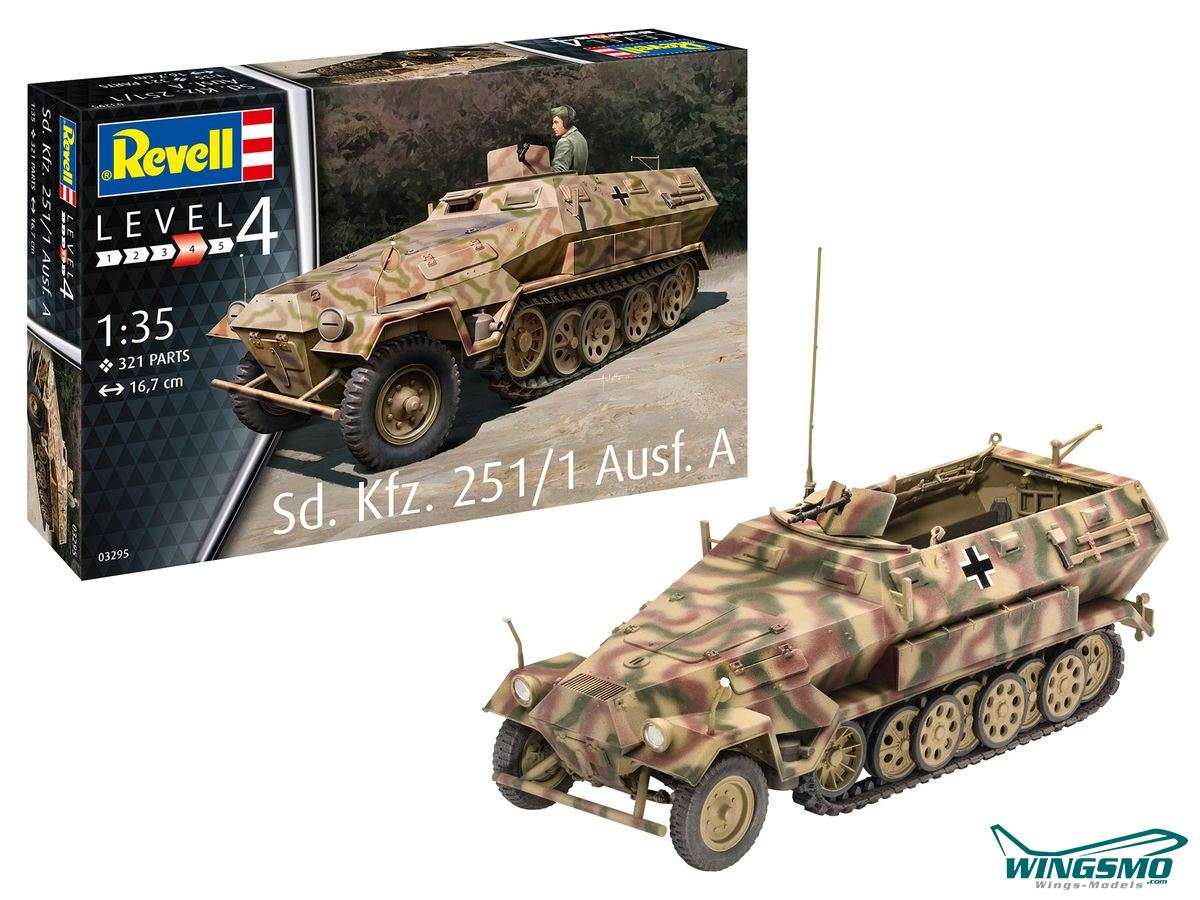 Revell Militär Sd.Kfz 251/1 Ausf.A 1:35 03295