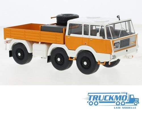 IXO Models Tatra 813 8x8 orange white 1968 IXOTRU039.22