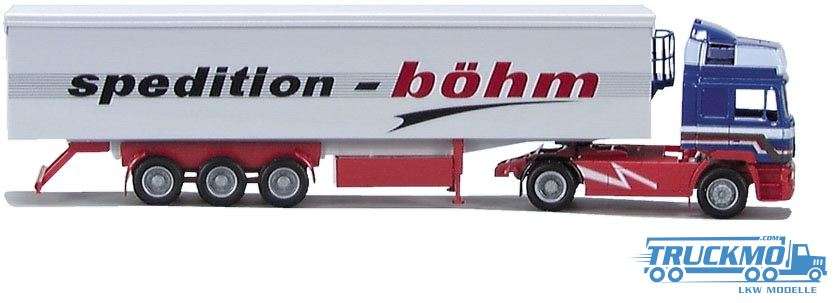 AWM Böhm MAN F 2000 HD Aerop Tipping trailer truck 70082