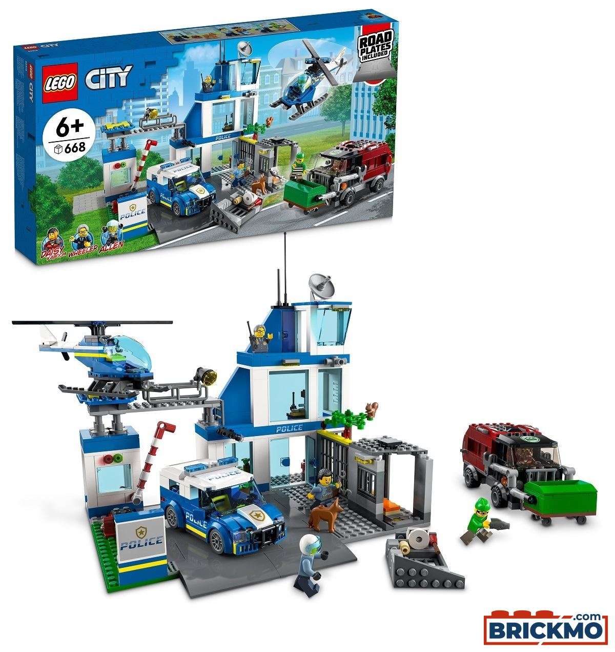 LEGO City 60316 Polizeistation 60316