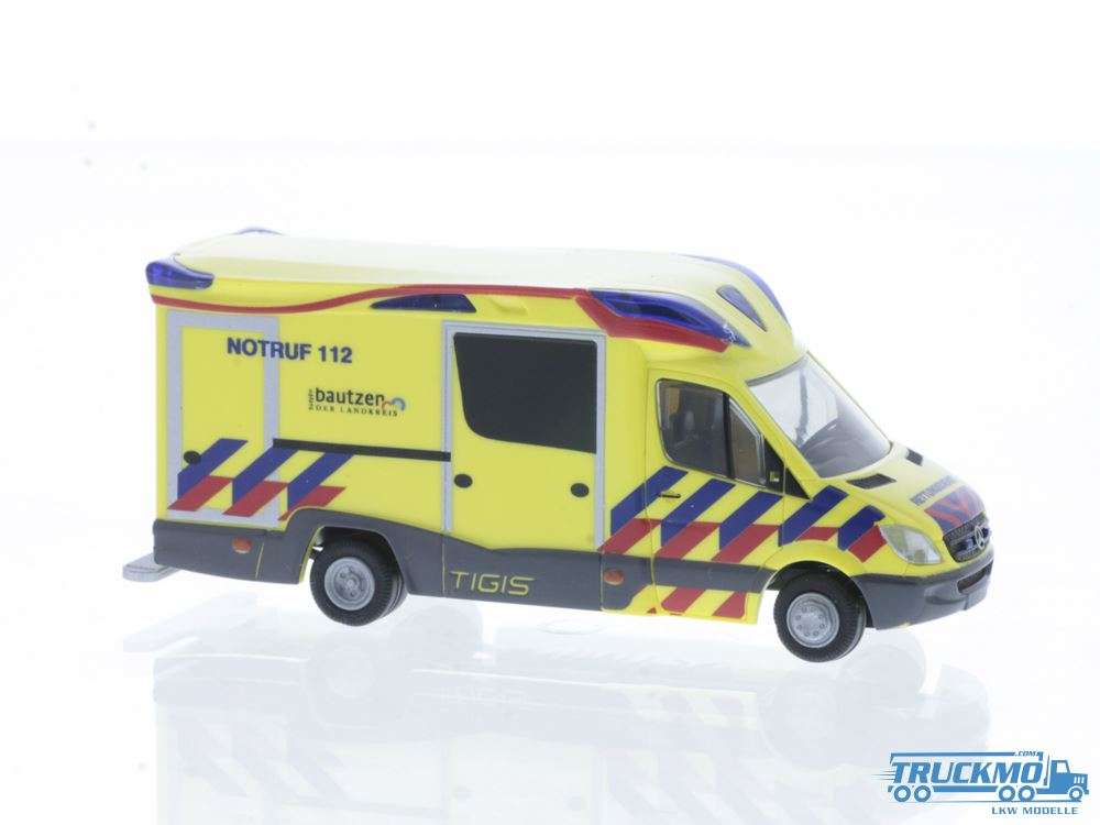Rietze Rettungsdienst Bautzen Volkswagen Crafter Ambulanz Mobile Tigis Ergo 68629