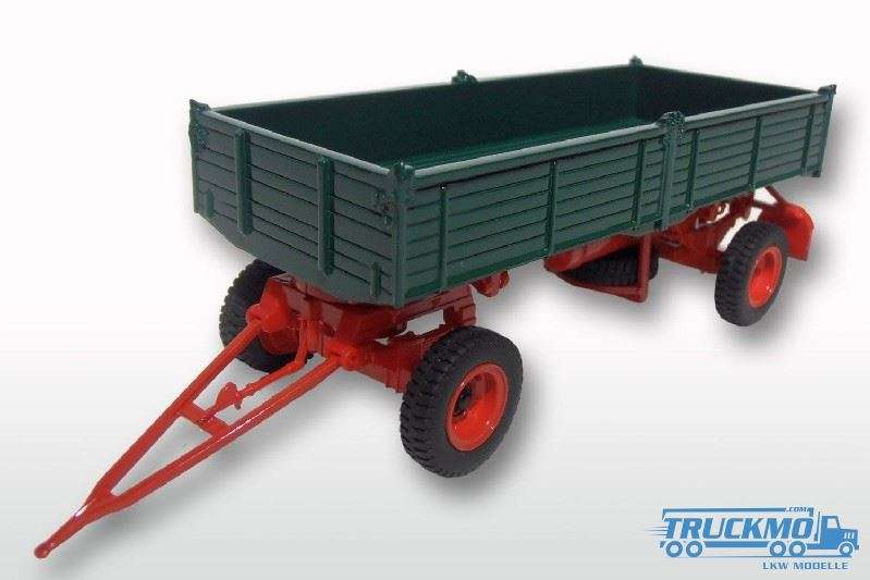 Golden Oldies Line 50 tipping trailer 2 axles with single tires G0002703