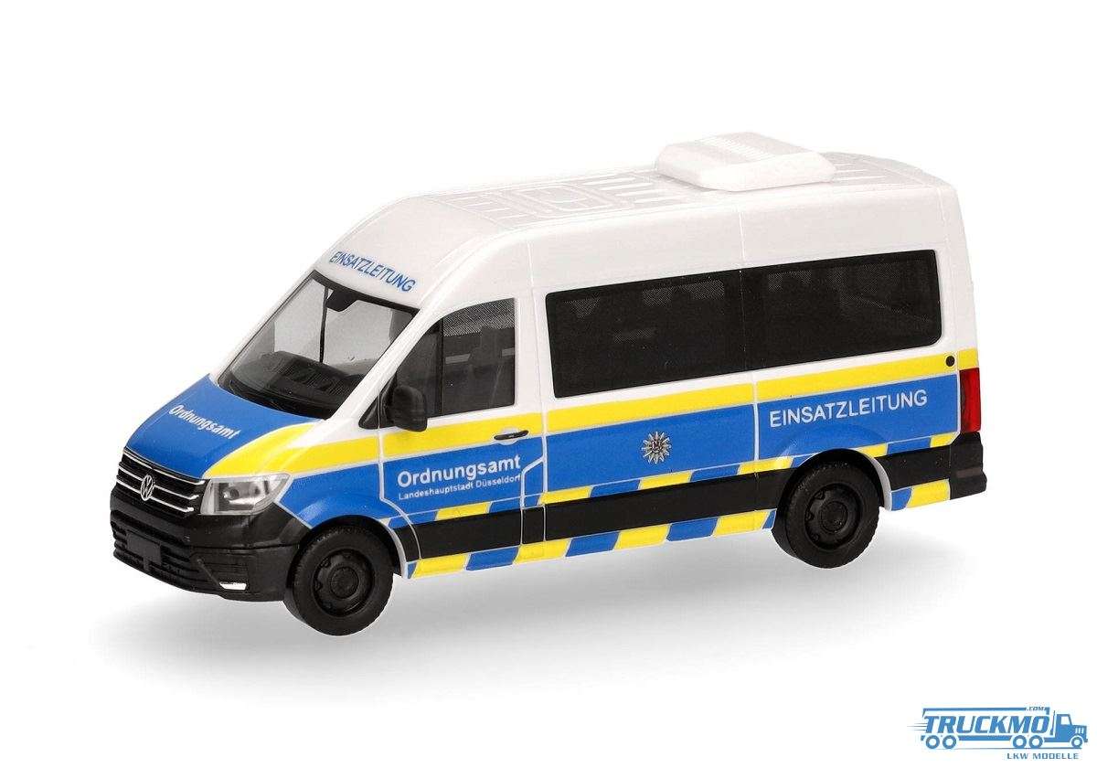 Herpa Ordnungsamt Düsseldorf ELW Volkswagen Crafter Bus Hochdach 097659
