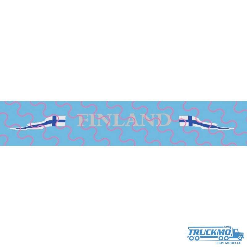 TRUCKMO Decal Finland Sun visor 12D-0105
