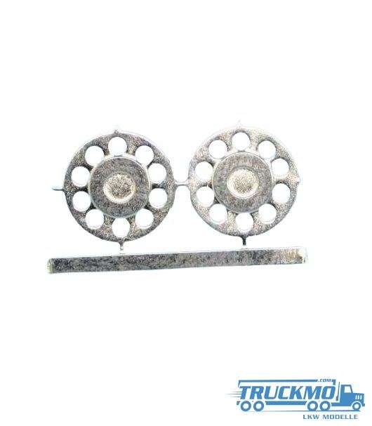 Tekno Parts hubcap chrome semi-trailer 500-774 78393
