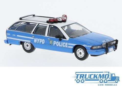 Brekina NYPD Police Chevrolet Caprice Station Wagon PCX870452