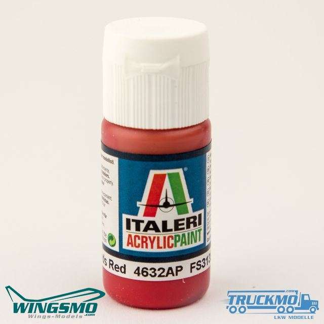 Italeri acrylic paint Garde red matt 20 ml 4632