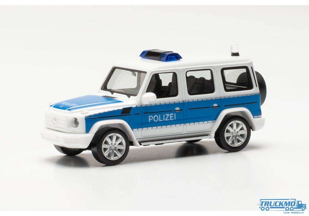 Herpa Polizei Brandenburg Land Mercedes Benz G-Klasse 097222