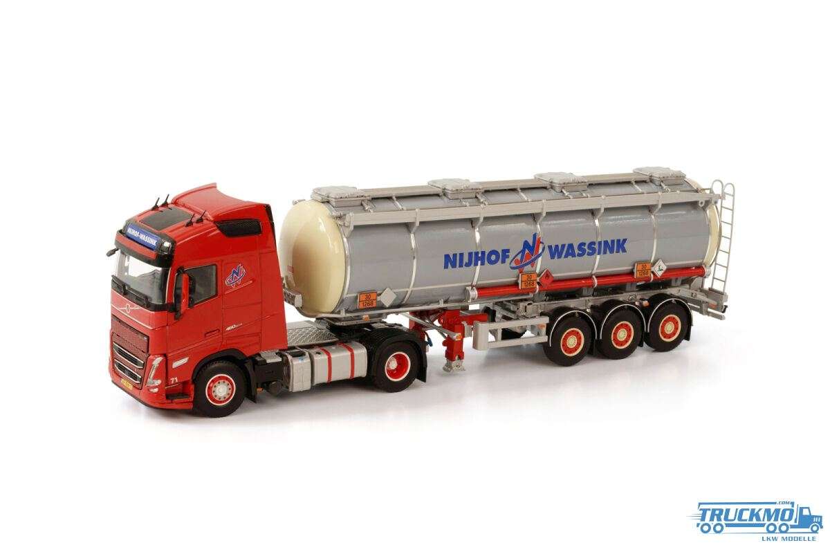 WSI Nijhof Wassink Transport Volvo FH5 Globetrotter 4x2 tanker semitrailer 3axle 01-3688