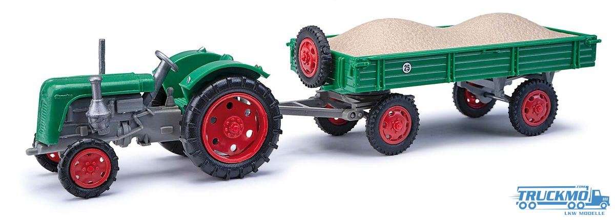 Busch Famulus tractor + trailer and gravel load 210110112
