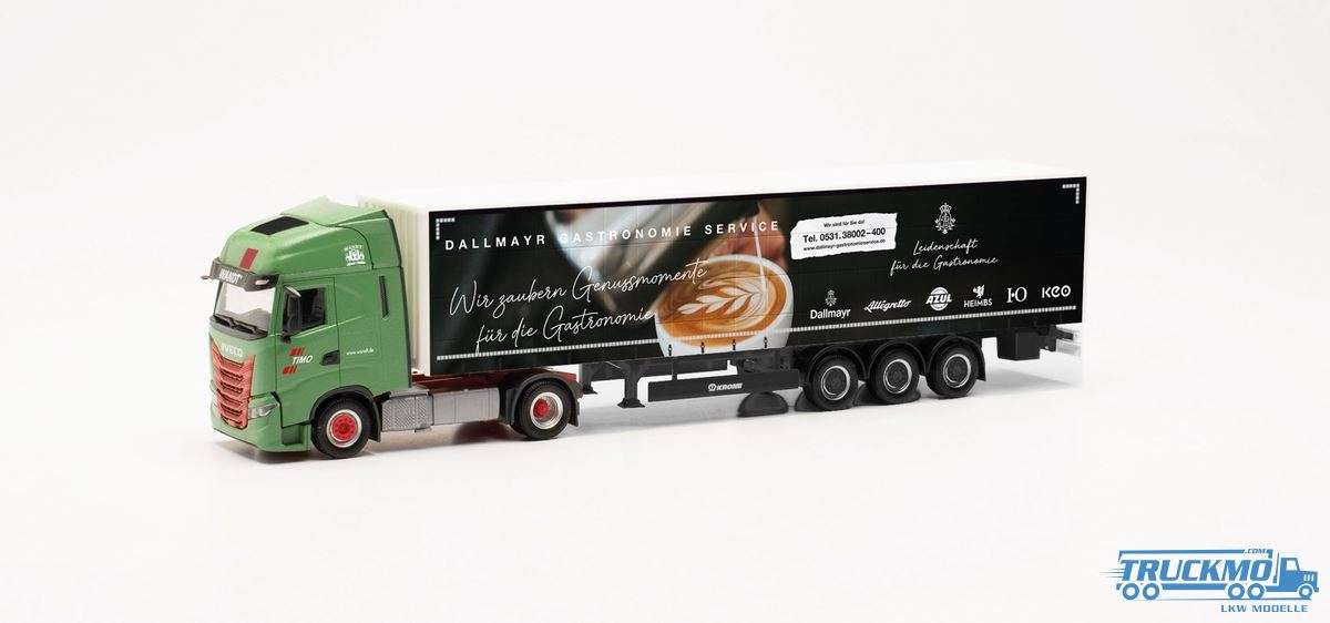 Herpa Wandt Iveco S-Way curtainside semitrailer 316910