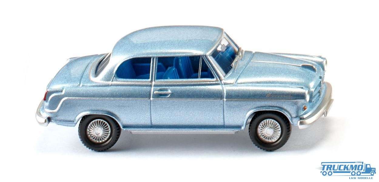 Wiking Borgward Isabella Limousine eisblau metallic 082303