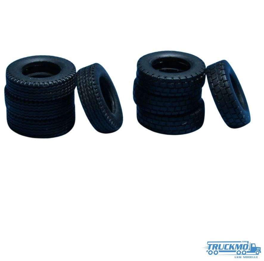 Tekno Parts DAF LF tire set 6 Pieces 503-127 79931