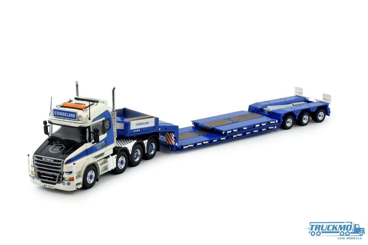 Tekno Stangeland Scania Torpedo T730 low loader modified bow, grille, strings &amp; catwalk 76541