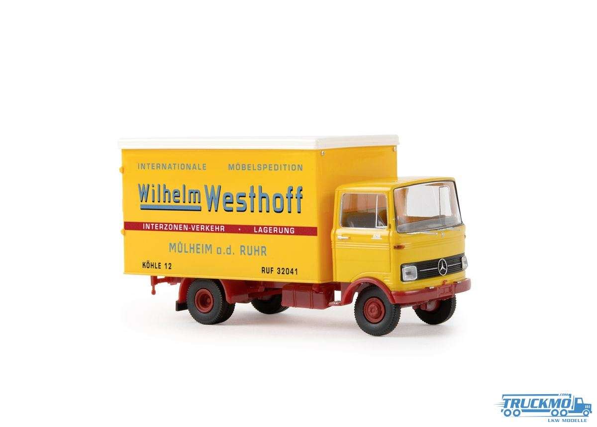 Brekina Wilhelm Westhoff Mercedes Benz LP 608 Koffer 48565