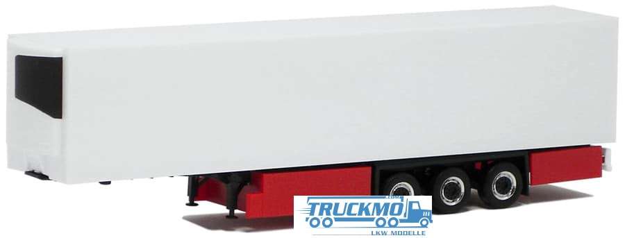 Herpa 3axle Medi Euro Reefer Box Semitrailer white 630556