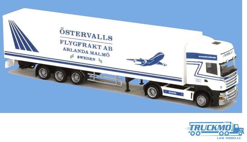 AWM Östervalls Scania R09 Topline box trailer 53530