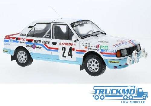 IXO Models Rally Monte Carlo Skoda 130L 1987 No.24 J. Haugland P. Vegel IXO18RMC156.22