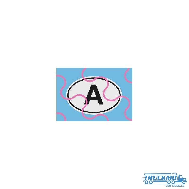 TRUCKMO Decal Country plate A 12D-0112