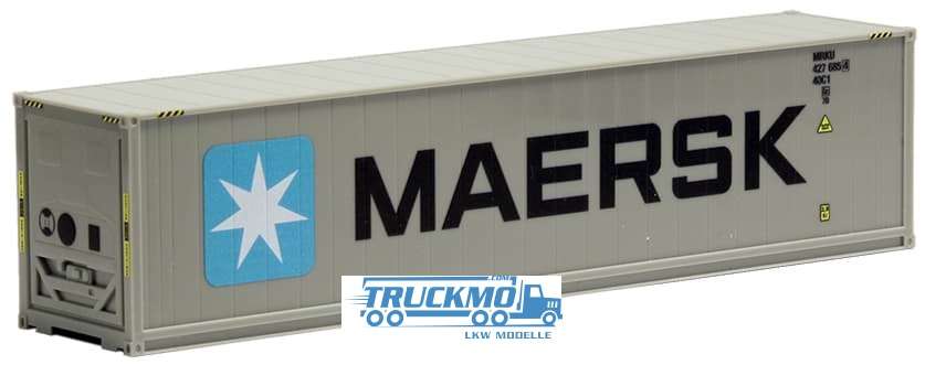Herpa Maersk 40ft HighCube Reefer Container 493566