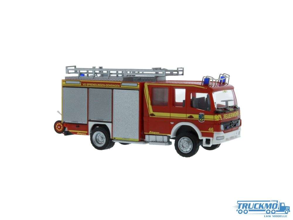 Rietze Feuerwehr Sprendlingen Mercedes Benz Atego Schlingmann HLF 20 68261