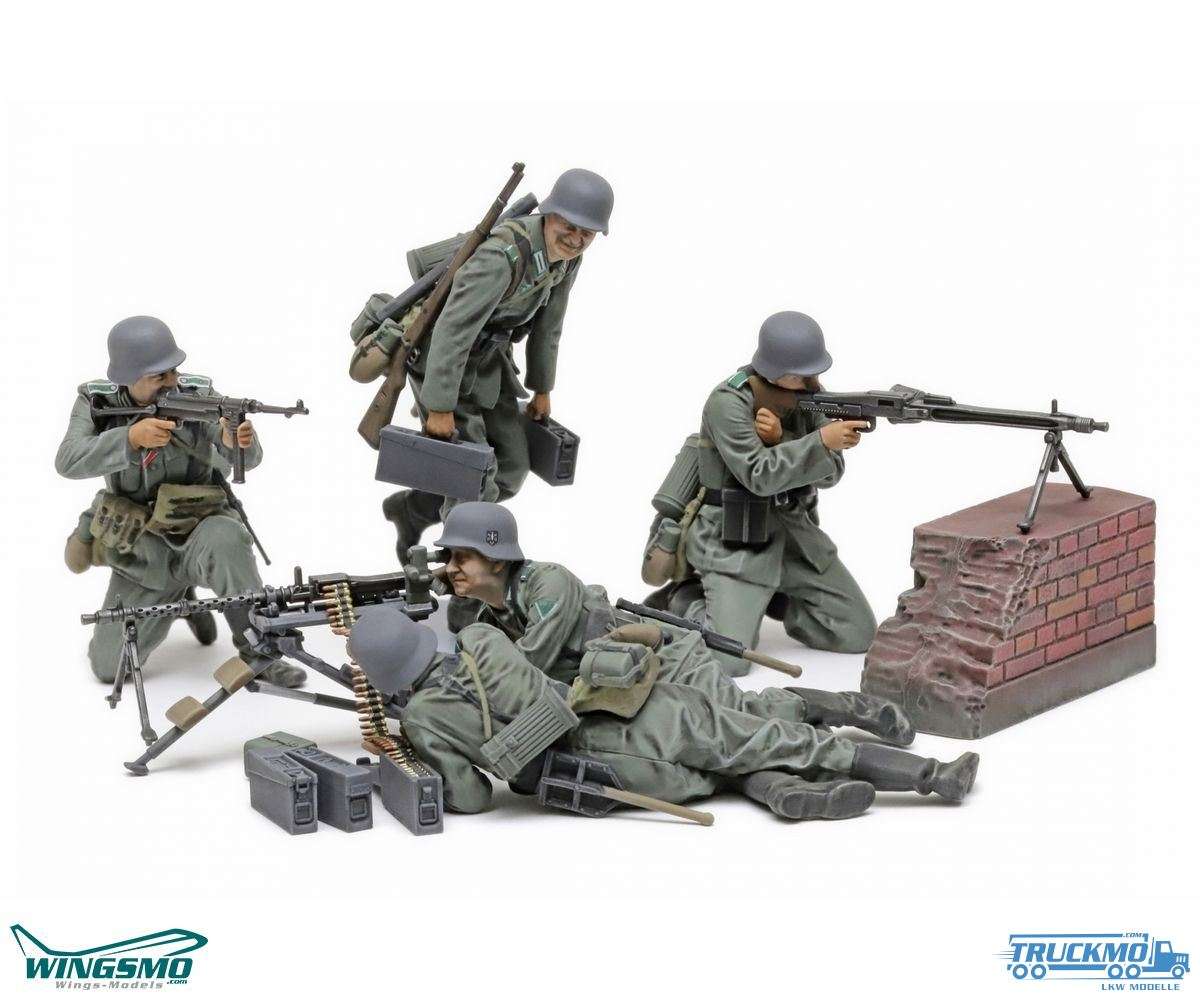 Tamiya Figure Set German MG Troops (5) WW2 300035386