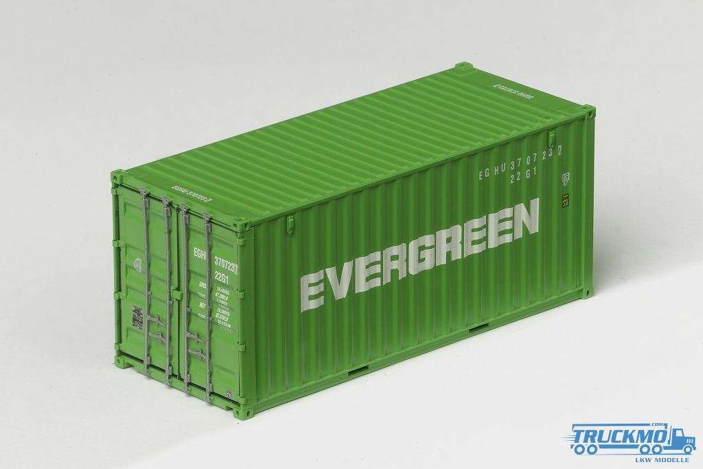 PT Trains Evergreen 20ft Container EGHU3707237 820037