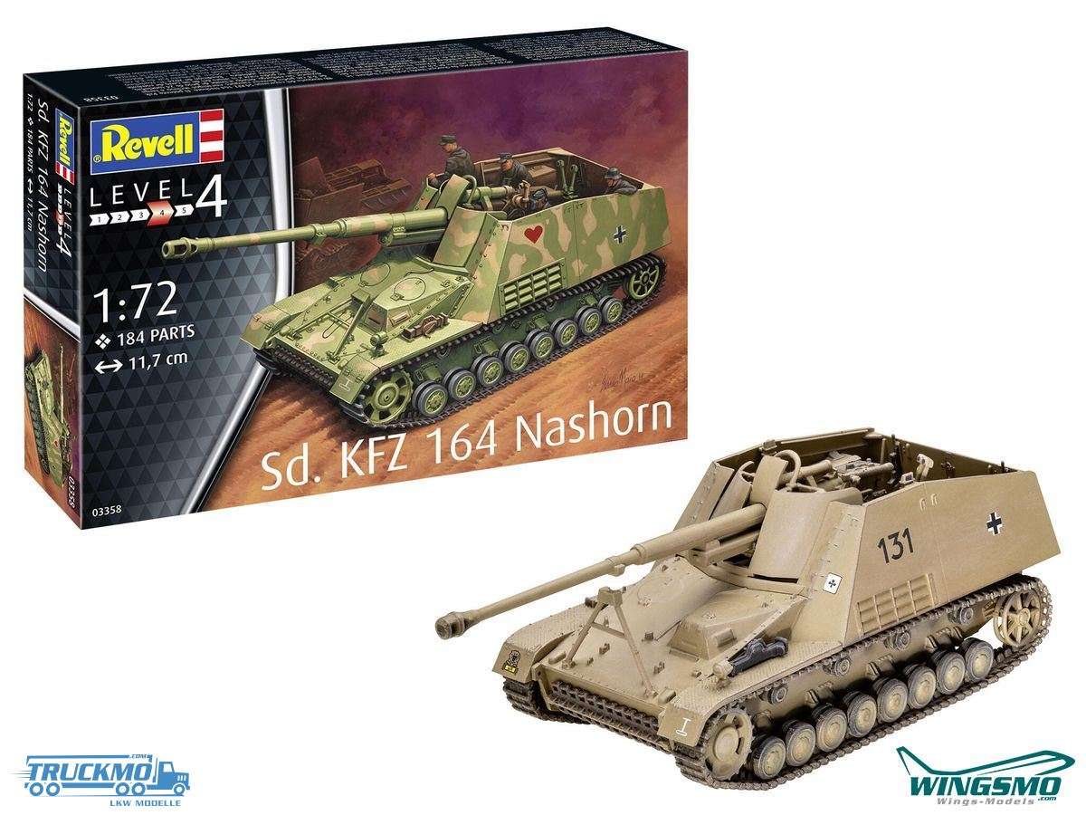 Revell Sd.Kfz. 164 Nashorn Panzer 03358